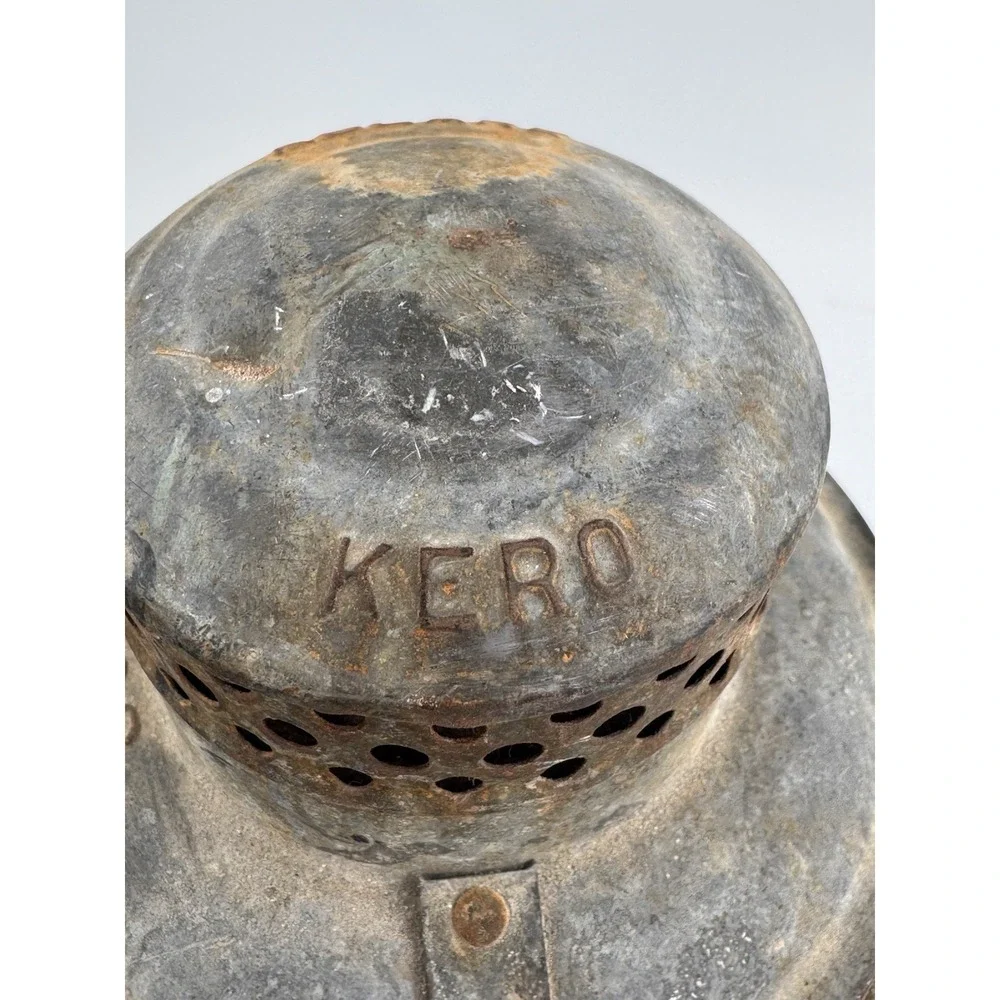 Railroad Lantern Red Globe New York Central‎ System Antique Adlake Kero Kerosene